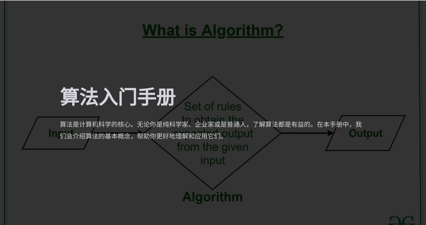 数据结构与算法入门手册