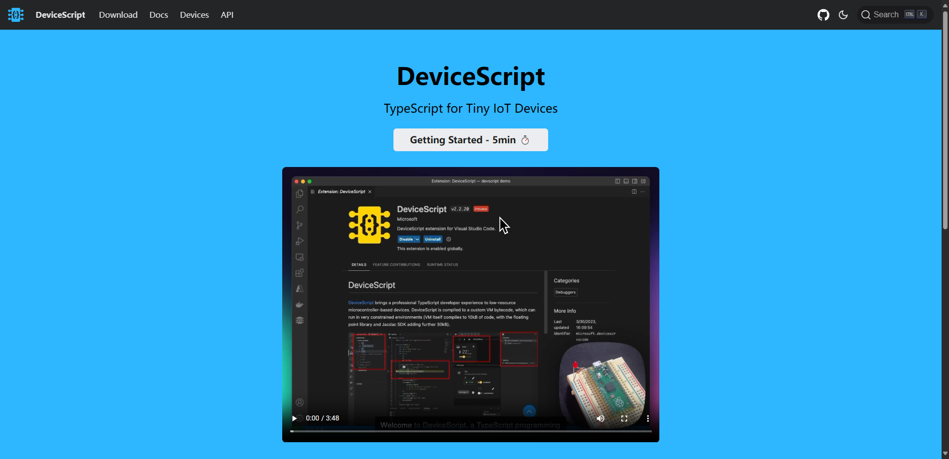 开发硬件?JS也行!(基于DeviceScript) | 技术创作特训营第一期