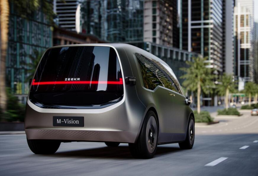 无人驾驶小可爱极氪zeekrmvision概念车亮相广州车展