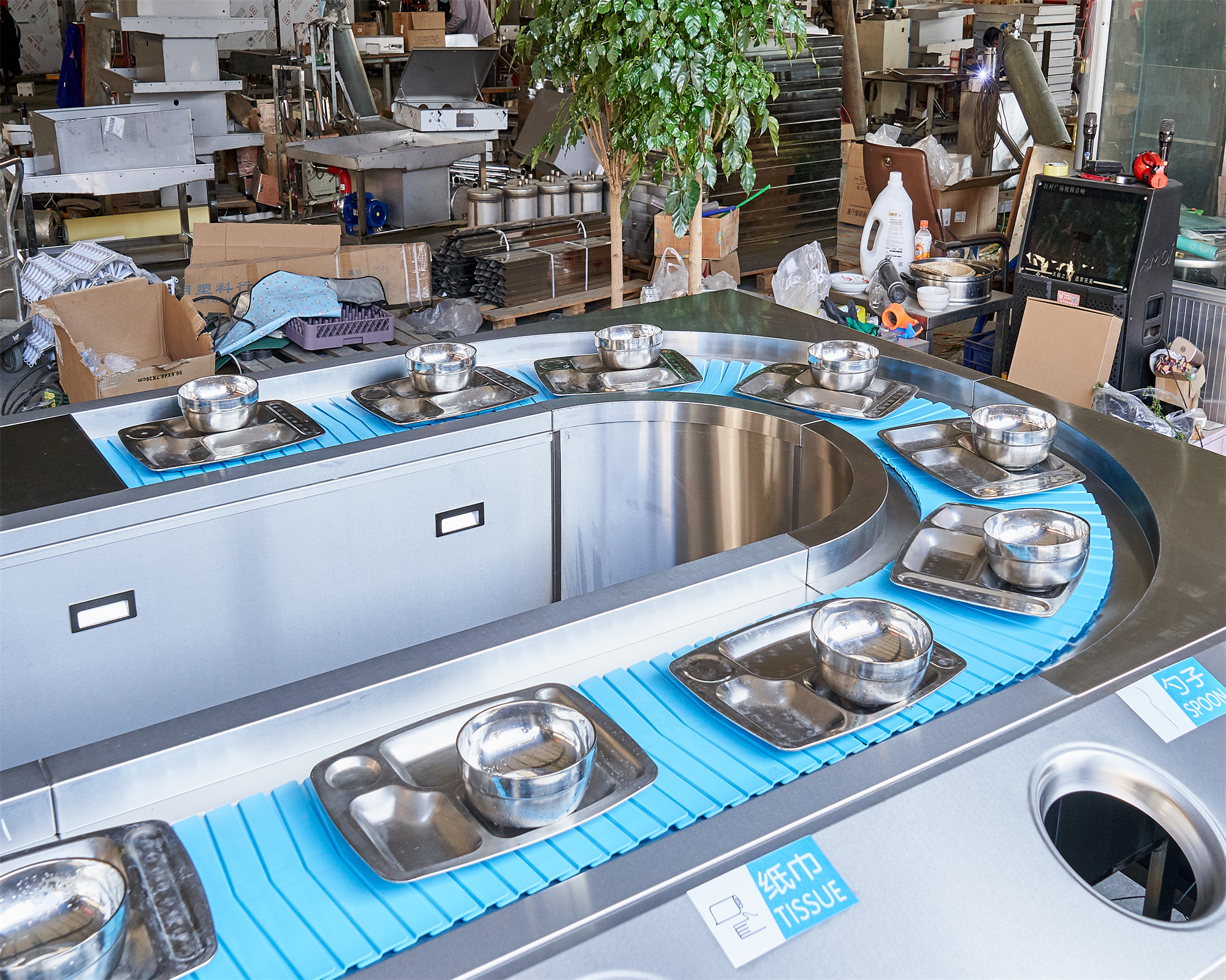 链板式传送带 餐具回收系统 - 腾讯云开发者社区-腾讯云