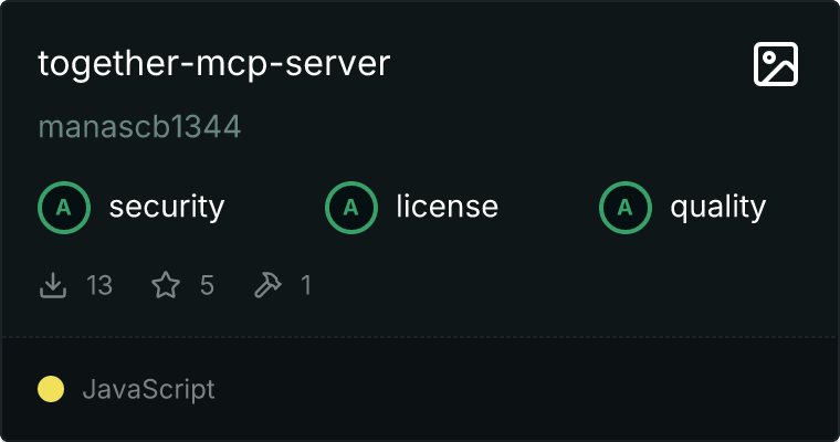 图像生成服务器 MCP 服务器